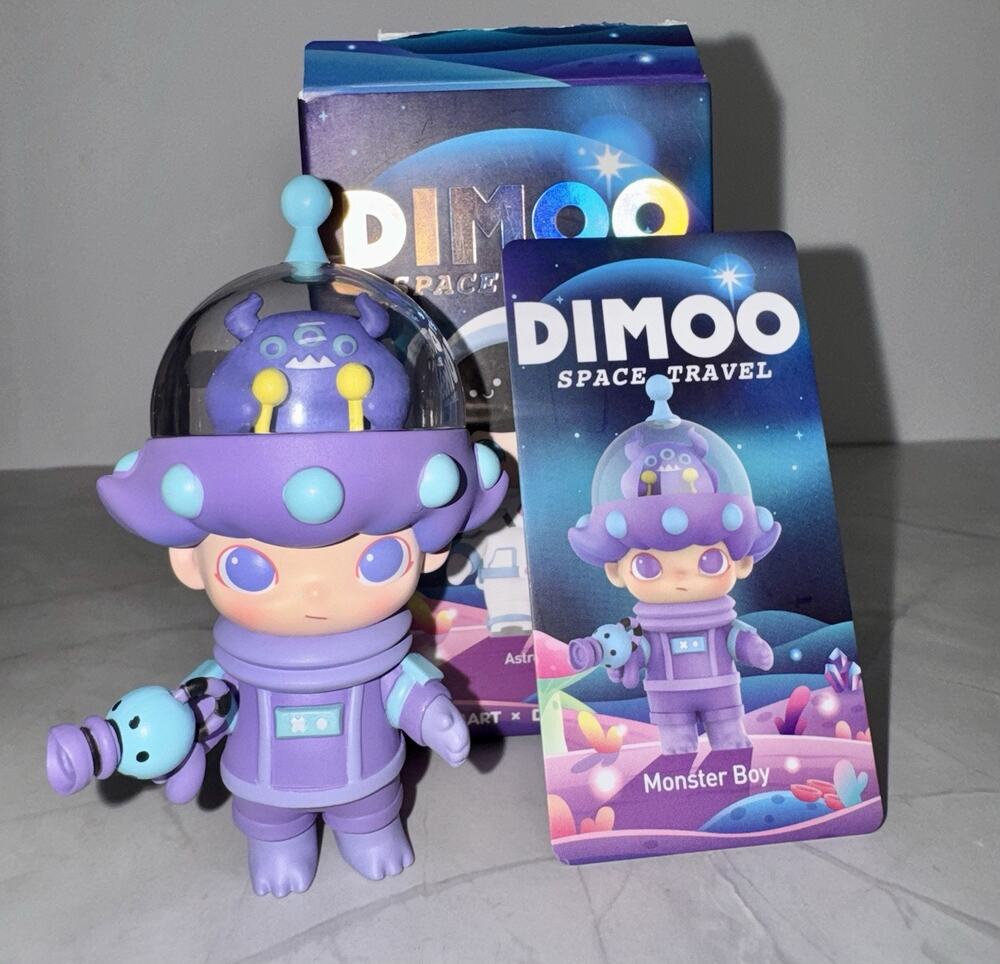 Pop Mart DIMOO WORLD Space Travel Monster Boy Confirmed Figure US Seller
